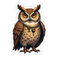 thumbnail image 6 of Retro Owl Theme Stickers Stickers, Waterproof Owl Theme Stickers Sticker for Water Bottle Laptop Phone Cases Planner Skateboard Luggage Helmet Party Favor Decor, Ideal for Adults Teens Teacher Rewards, 6 of 9