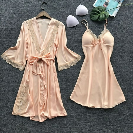 

Women Fashion Sexy Sleepwear Lingerie Lace Temptation Belt Underwear Nightdress
