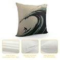 thumbnail image 4 of COMIO Throw Pillows Cover Surfboard Waves Surf Hawaii Beach Riders Holidays California Australia Surfer Hawaiian Sport Vintage Cushion Case for Fall Home Decor, 4 of 5