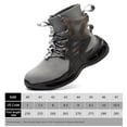 thumbnail image 3 of Zapatillas de trabajo para hombre, zapatos de seguridad antipinchazos, botas protectoras antideslizantes, 3 of 3
