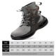 thumbnail image 3 of Zapatos de deporte con punta de acero para hombre, suelas de zapatos EVA, zapatos de trabajo ligeros, transpirables, antideslizantes Ehuebsd Tenis De Mujer Tenis De Hombre, 3 of 6