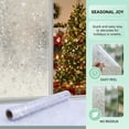 thumbnail image 7 of REGALWOVEN Frosted Window Privacy Film, Non Adhesive Static Cling Glass Stickers Sun Control Door Covering Decals for Home Iridescent Silver 39.4 x 23.6 Inch, 7 of 7
