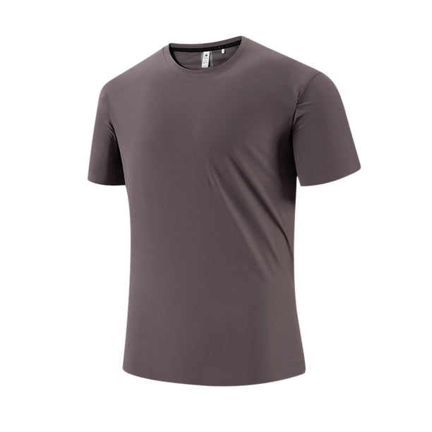 pstuiky camisetas de hombre, Camisa casual para hombre, de moda, deportiva, para correr, de color liso, de manga corta, con solapa. camisetas de hombre xxxl