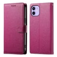 thumbnail image 1 of Funda para FOXDOCK iPhone 12– Cuero Premium, 3 ranuras para tarjetas, Protección contra impactos, 1 of 5