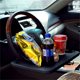 thumbnail image 5 of Auto Steering Wheel Desk Laptop Tablet Or Notebook Car Travel Table Food Eating Hook On Steering Wheel Tray Fits Most Vehicles Steering Wheels, 5 of 7
