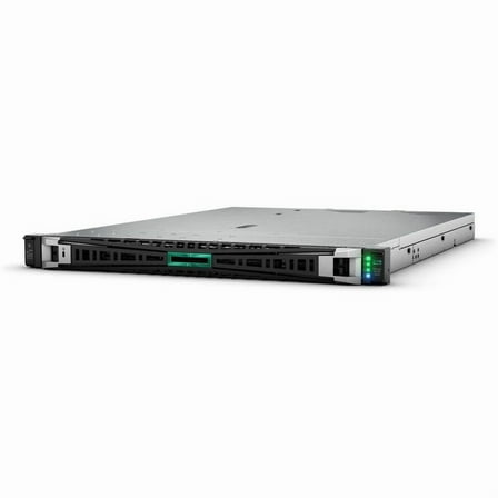HPE ProLiant DL320 G11 1U Rack Server, 1 x Intel Xeon Silver 4510 2.40 GHz, 32 GB RAM, Serial ATA/600, 12Gb/s SAS Controller