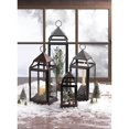 thumbnail image 3 of Zingz & Thingz 24.5" Silver Solid Tall Contemporary Candle Lantern, 3 of 4