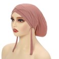 thumbnail image 1 of Nouveau Bonnet Musulman en Coton Doux Extensible, Bonnet Hijab Intérieur, Bonnet Islamique, Bonnet pour Femme, 1 of 5