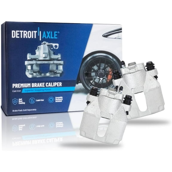Detroit Axle - Rear Brake Calipers Replacement for Ford Expedition F-150 F-250 Lincoln Town Car Blackwood Navigator - 2pc Set