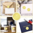 thumbnail image 4 of DIY 408Pcs VIP Crown Gold Foil Certificates Stickers Embossed Seals 2" Vintage Self Adhesive Envelopes Sticker Labels for Wedding Invitation Graduation Corporate Diplomas Gift Wrapping Decor DIY, 4 of 8