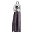 thumbnail image 1 of OUSITAID 28 Pieces Keychain Charms Creative Delicate Keyring Pendant Tassels Simple Handbag Decor Tassel Craft Decoration DIY Accessory Black, 1 of 9