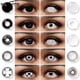 thumbnail image 2 of EYESHARE-lentes de contacto de 2 piezas para Halloween, lentillas de Color para ojos, lentillas blancas y negras, lentillas de colores para Cosplay de Anime, 2 of 4