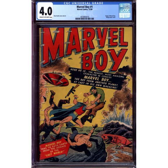 Collectible Marvel Boy #1 - CGC 4 Comic Book