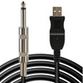 thumbnail image 2 of Cable de Guitarra Eléctrica Conector de 6. para Accesorios Musicales Sunnimix Cable de audio de guitarra USB, 2 of 2