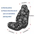thumbnail image 3 of Wukai Snake Full Set Car Seat Covers with Soft Padding Universal Auto Front Seats Protector and Cushion Mat, 3 of 5