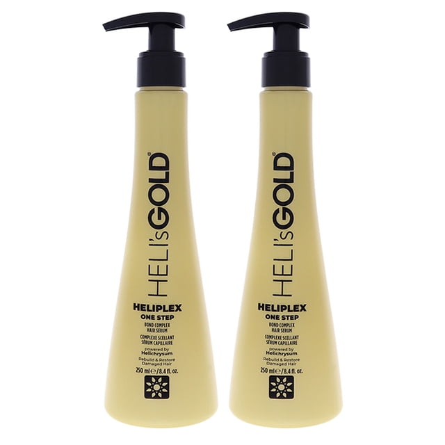 Heliplex Sérum Capillaire One Step par Helis Gold pour Unisexe - 8.4 oz Sérum - Lot de 2