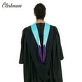 thumbnail image 3 of CLERKMANS Unisex Graduation Hood for Bachelors & Masters Degree -University Academic Hood, 3 of 5