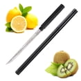 thumbnail image 7 of EDHITNR Multipurpose Outdoor Portable Fruit Knife with Sheath, Compact Stainless Steel Blade Steak Meat Knife, Ergonomic Handle Easy Clean Camping Hiking Backpack Kitchen Tool, 7 of 7