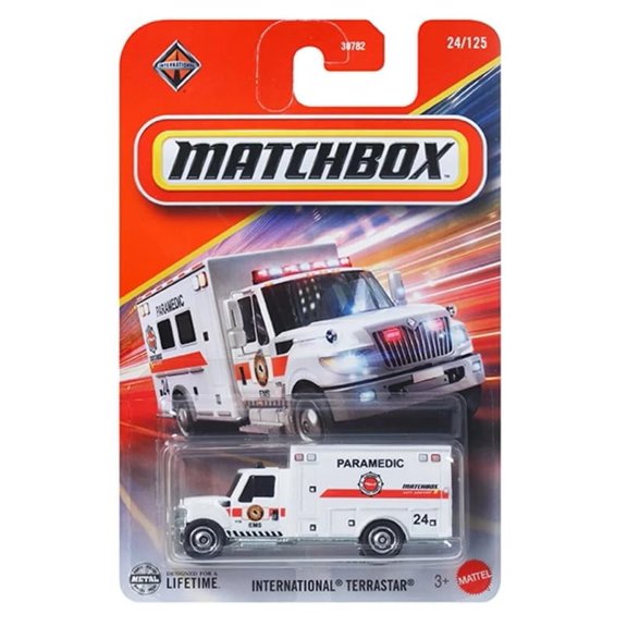 Vehículo de juguete Matchbox International Terrastar Ambulance 1:64