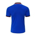 thumbnail image 2 of Men's Short Sleeve Polo Shirts Regular Fit Collared T-Shirt Casual Workout Golf Shirts, 2 of 5