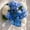 Blue, variant on Gothic Skull Wall Vase – Hangable & Tabletop Freestanding, Translucent Gothic Skull Vase Home Decor, Dark Elegance Table Decorations Art Sculpture Flower Pot, for Home Stylists Plant Parents (White)