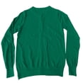 thumbnail image 5 of OIOLOYJM Cardigan Sweaters for Women Spring Casual Open Front Button Down Knit Shirts Long Sleeve Soft Comfy Fashion Outwear Dark Green L, 5 of 6