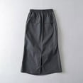 thumbnail image 4 of Annhoo Cargo Skirts for Women Drawstring Elastic Waist Midi Skirts Quick Dry Casual A Line Skirt with Pockets, 4 of 7