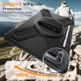 thumbnail image 4 of For Samsung Galaxy Tab S11 Ultra Case 14.6 inch SM-X930/SM-X936B, 360 Hand Strap, Shoulder Strap, Kickstand, Rugged Drop Protection, Black, 4 of 7