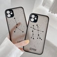 thumbnail image 3 of Twelve constellations Phone Case For iPhone 15 pro X XR XS Max Cases For iPhone 11 12 13 14 Pro Max Plus Mini Hard Back Cover black scorpio For iPhone 12mini, 3 of 6