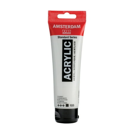 UPC: 8712079158088 | Amsterdam Standard Series Acrylic Paint 120ml Titanium White