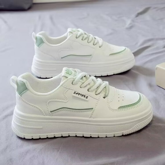 New Designer Platform Running Sneakers Women Tennis Shoes Woman Walking Chunky Sneakers White Casual Slip on Vulcanized Shoes