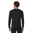 thumbnail image 2 of ClimateRight by Cuddl Duds Men’s Stretch Microfiber Base Layer Long Sleeve Crewneck Top, Sizes S-3XL, 2 of 5