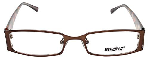 Seventeen 5343 Designer Reading Glasses in Brown ; +1.50