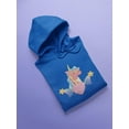 thumbnail image 3 of Unicorn With Shooting Stars  Hoodie Women -Image by Shutterstock, Female Small, 3 of 4