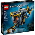 thumbnail image 3 of LEGO Technic Deep-Sea Research Submarine Toy - Building Toy for Kids, Boys and Girls, Ages 9+ - Creative and Unique Gift Idea for Birthdays - Movable Propellers and More - 42201, 3 of 10