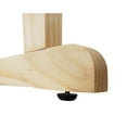thumbnail image 3 of 27" Natural Wood Water Crock Dispenser Floor Stand - Natural, 3 of 3