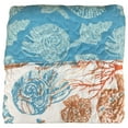thumbnail image 2 of Virah Bella Beach Comber Shells Quilted Throw Blanket, Reversible 50" x 60", 2 of 3