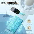 thumbnail image 5 of Portable turbo cooling fan, adjustable speed, 5200mAh, 5 of 5