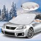 thumbnail image 1 of KAIYANG Parasol para ventana delantera de coche, cubierta magnética plegable para parabrisas delantero de coche, protector solar delantero UV (145 x 113 cm) 145 x 113 cm, 1 of 5