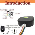 thumbnail image 5 of 888 Receiver 433MHz AC220V External Motor Chain Motor Controller Garage Gate Rolling Shutter Door Co, 5 of 5