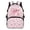 Baseball Bow Pink, variant on HUIACONG Camouflage Fish Print Kids Backpack Water Resistant Lightweight Multi Pockets Adjustable Cushioned Shoulder Straps for Boys Girls Elementary Students Daily Use Travel
