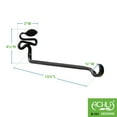thumbnail image 2 of ACHLA Designs B-101-2 15.5 in. Squiggle Leaf Wall Bracket, Pack of 2, 2 of 2