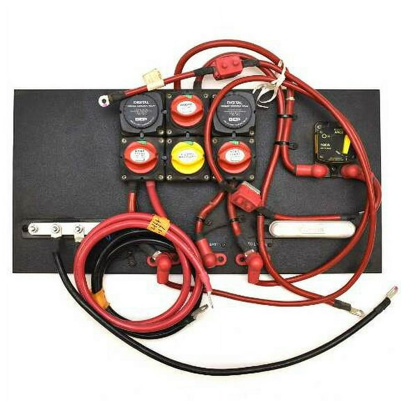 Ranger Boat Battery Switch Panel 2135830 | Twin Engine Black Starboard
