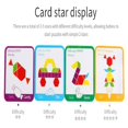 thumbnail image 3 of 155pcs Wooden Shape Jigsaw Puzzle Geometric Shape Tangram Toy DIY Creative Toy Children's Early Education Educational Toy, 3 of 4