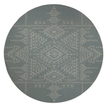 Turk Teal Indoor Floor Mat by Kavka Designs