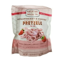 Creative Snacks Co Strawberry and Yogurt Pretzels 26 Ounce
