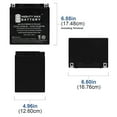 thumbnail image 2 of Batterie de Remplacement YTX30L-BS 12V 30AH pour Polaris Ranger 6x6 ATV, 2 of 6