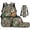 Cool Camo Soccer Fish, variant on Aplkyhs Camo Bow Duck Kids Backpack Set, 4 Pieces with Lunch Bag, Pencil Case and Water Bottle Holder for Elementary, Middle School and Travel