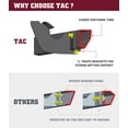 thumbnail image 4 of TAC Sidewinder Running Boards Fit 2019-2024 Dodge RAM 1500 Quad Cab (Exclude 19-24 RAM Classic Models) Truck Pickup 4” Drop Fine Texture Black Side Steps Nerf Bars Rock Slider Armor Accessories (2pcs, 4 of 8