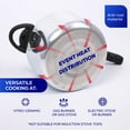 thumbnail image 3 of Universal 4.2Qt / 4L Pressure Cooker for 5 Servings, With Multiple Safety Systems and Heat Resistant Handles For Can, Soup, Meat and Beans, 3 of 6